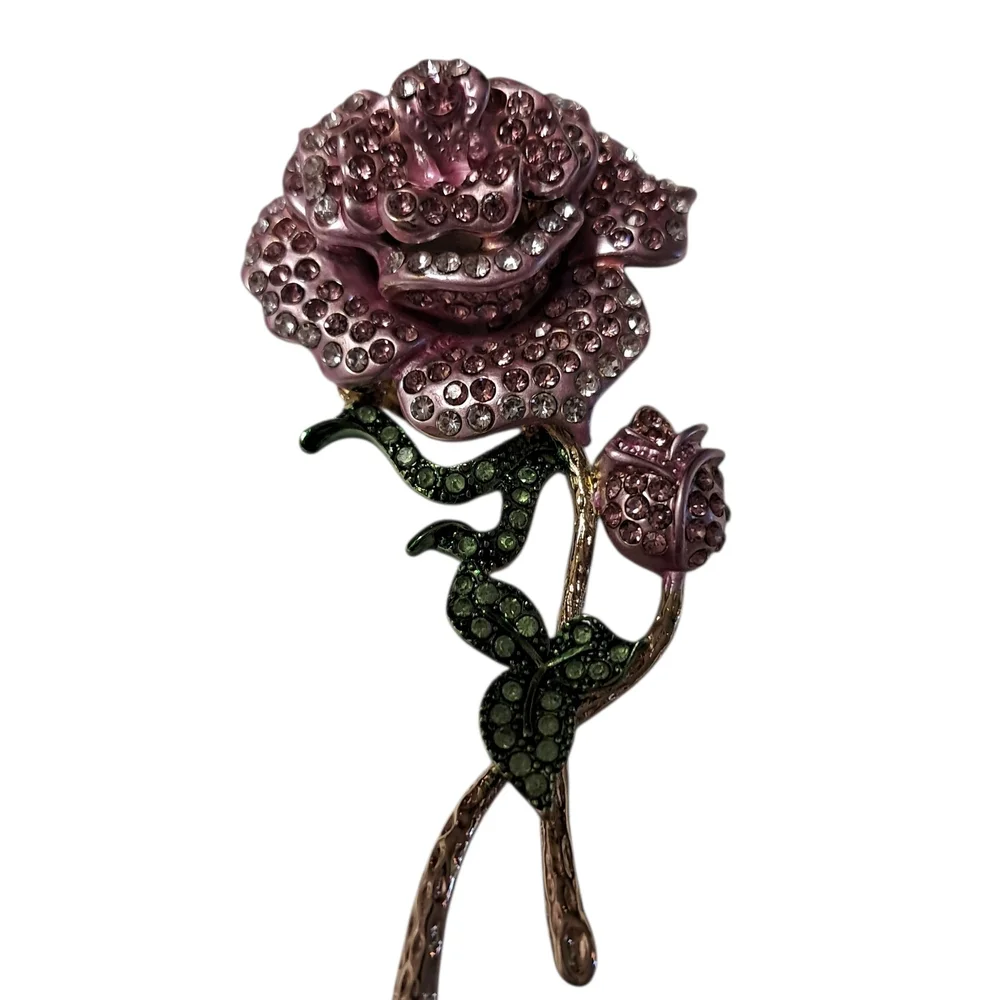 Elegant Multi-Color Brooch Set‎